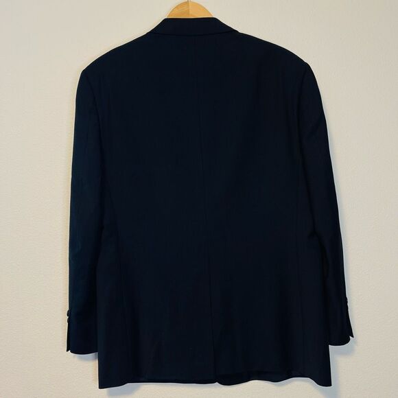Brooks Brothers Black Wool Sport Coat Size 46R - Picture 11 of 12